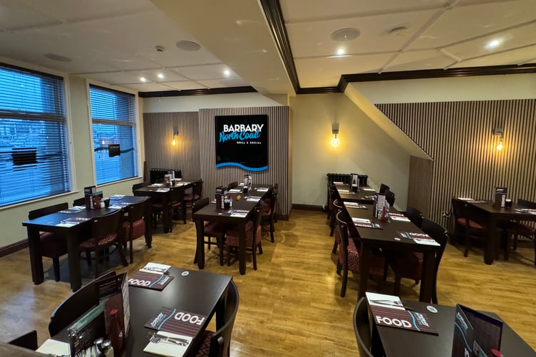 Inside the new Barbary North Coast in Ramsey