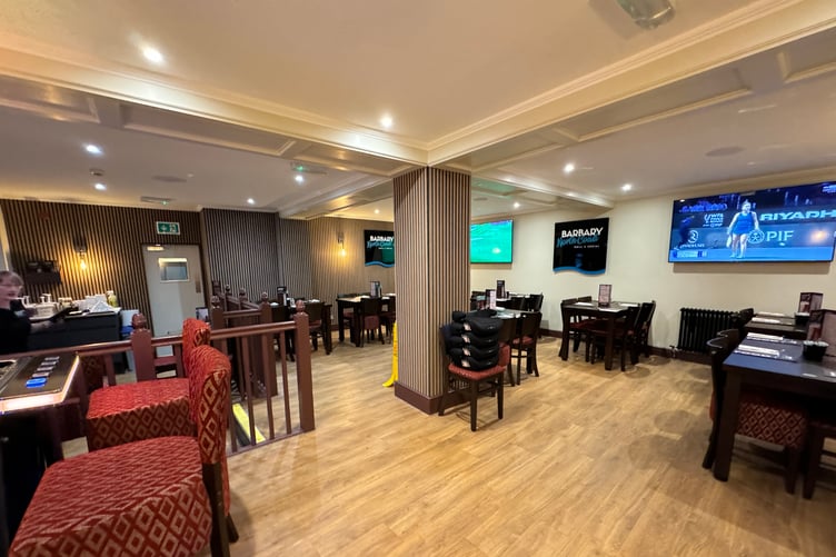 The new venue opened for the first time on Monday evening