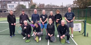 Terrifying tennis at Castletown Lawn Tennis Club  
