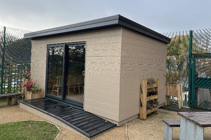 The new 'garden room' at Manannan Court