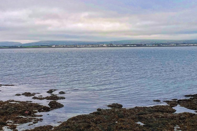 A view across Castletown Bay from Langness