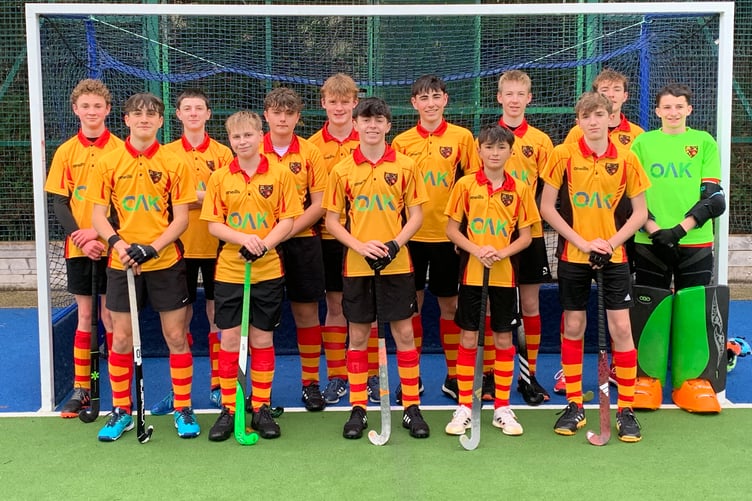 Isle of Man under-16s boys hockey squad