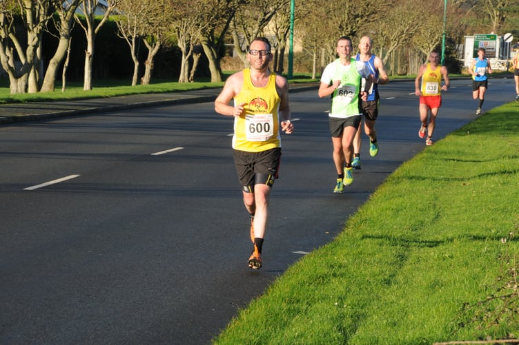 Action from the Syd Quirk Half-Marathon (Photo: John Watterson)