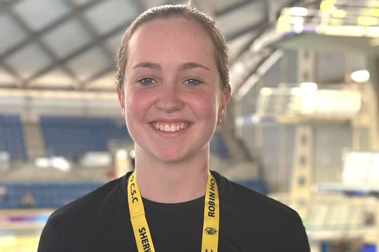 Tilly Bird-McGowan marked her return from injury with a silver medal in the 16-and-overs 50m backstroke in 34.90s