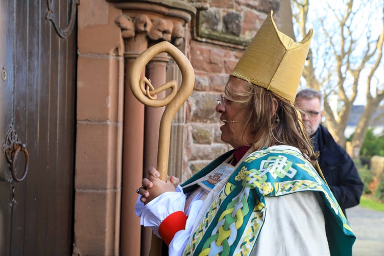 Enthronement of Bishop of Sodor and Man, The Venerable Patricia Hillas at Peel Cathedral. Photo by Callum Staley (CJS Photography)
