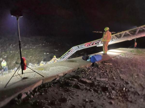 The rescue at Gansey