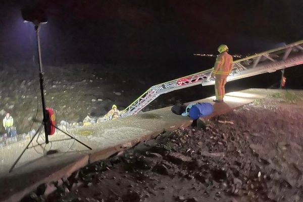 The rescue at Gansey