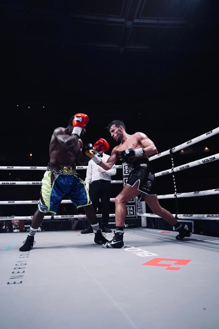 Mathew Rennie in action on Friday evening