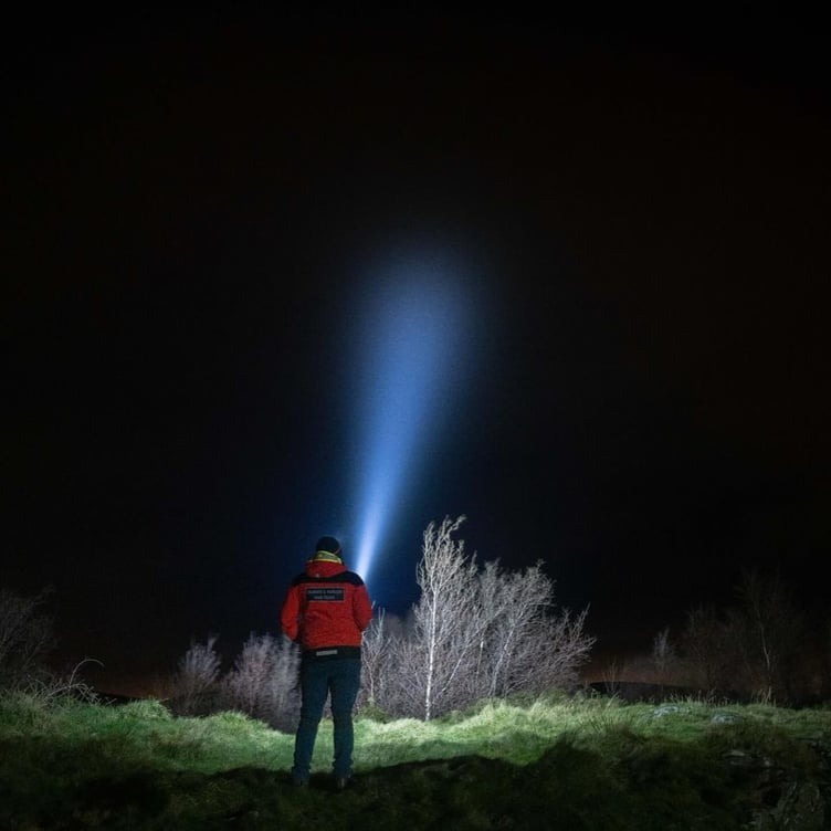 The Search and Rescue Dog Association's 'Midnight Marathon' takes place on Wednesday night