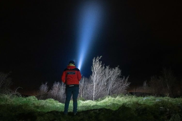 The Search and Rescue Dog Association's 'Midnight Marathon' takes place on Wednesday night