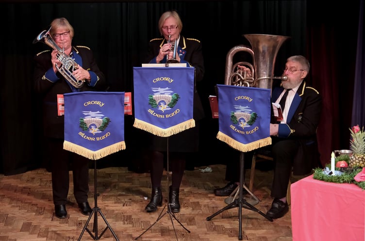 Members of the Crosby Silver Band