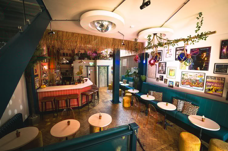 Inside Kiki's Lounge on North Quay, Douglas
