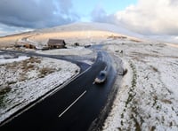 Snow could hit the Isle of Man on New Year's Day