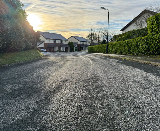 Ten-hour weather warning for frost with tricky driving conditions