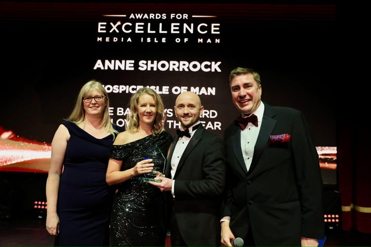 Hospice Isle of Man receive the employer of the year award