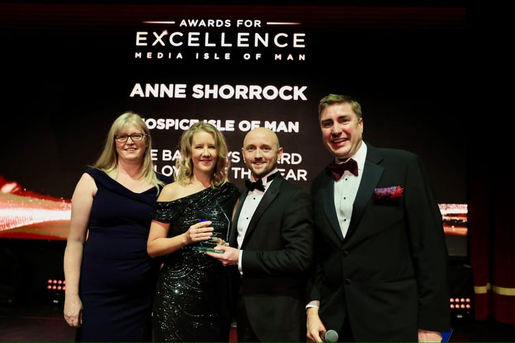 Hospice Isle of Man receive the employer of the year award