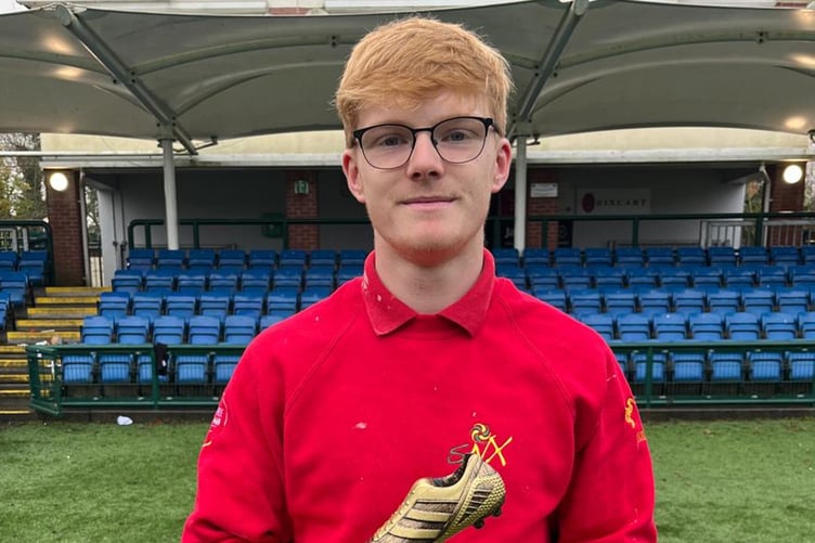 Peel striker Tomas Brown was once again named the Young Player of the Month