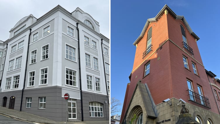 The GSC is based at St George's Court (left) while the FSA's HQ is at Finch Hill House (right)