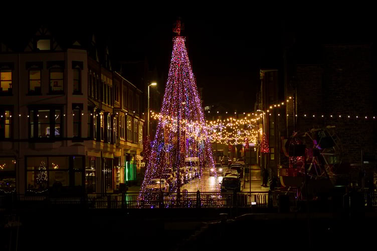 The lights in all its glory