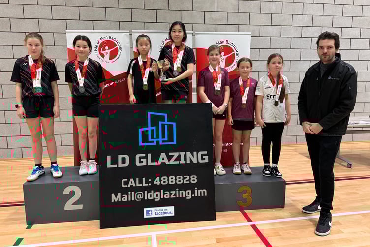 Abigail Kwan and Sky Yin remained unbeaten to win the girls doubles competition