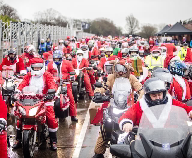 Dates, times and everything you need to know about Santa's on a Bike