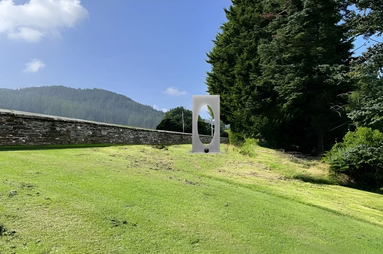 The sculpture Eelips by Bryan Kneale could be placed at the arboretum at St John's