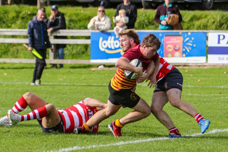 Harry Hewson will be hoping to bring the firepower for Douglas against Crewe and Nantwich this weekend (Photo: Richard Ebbutt)