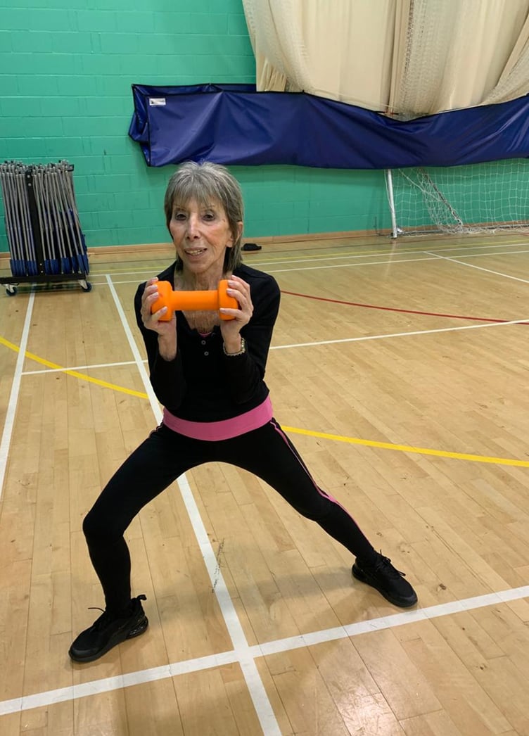 Carol Jempson is put through her paces at the NSC