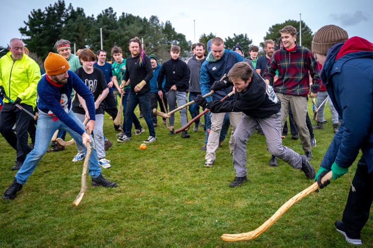 The annual Cammag match takes place on Boxing Day