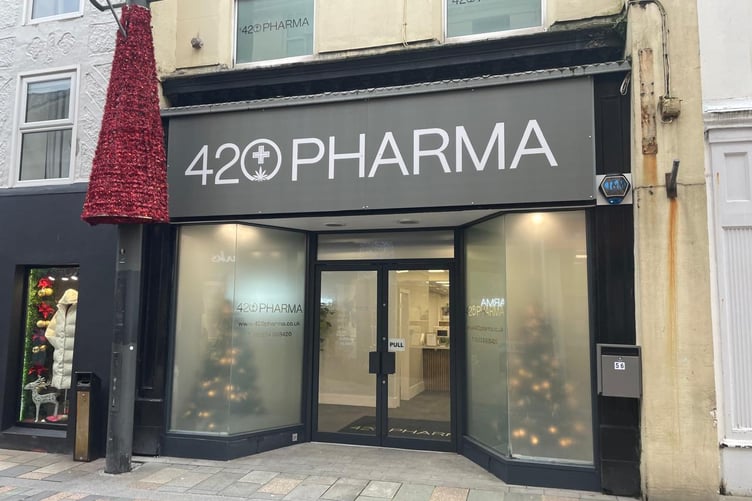 A pharmacy dedicated to dispensing medicinal cannabis 420 PHARMA has opened in Strand Street, Douglas