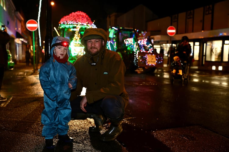 Pictures from the start of the Isle of Man Young Farmer' Christmas Tractor Run 2024 (Photos by CJS Photography)