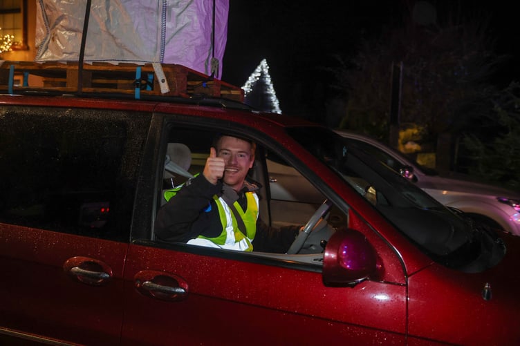 The thumbs up in Foxdale!