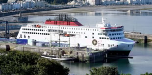 Man had barely driven off the ferry when staff raised alarm