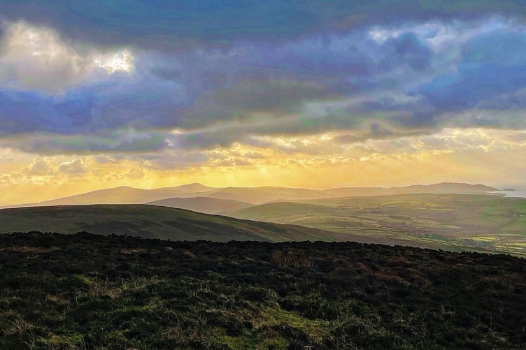 Views from the top of Slieu Freoaghane