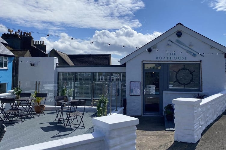 The Boathouse in Port St Mary is closing