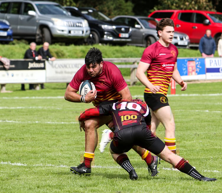 Douglas front-rower Gihard Visagie