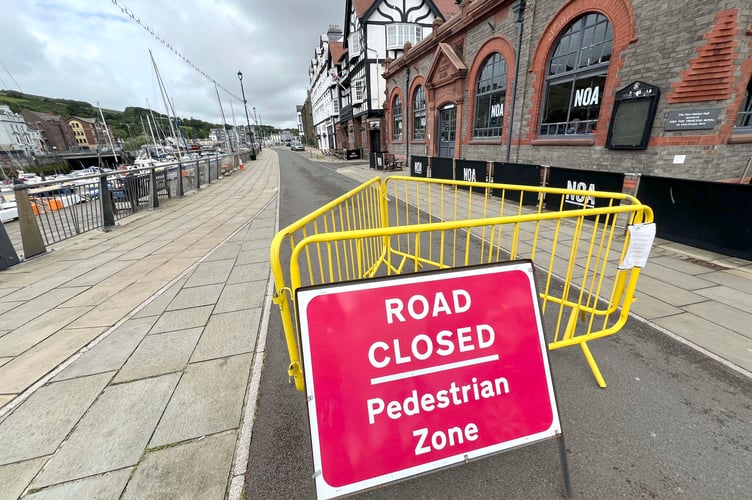 Currently, part of North Quay is closed off to vehicles on weekends and bank holidays during the spring and summer, along with specific events during the autumn and winter