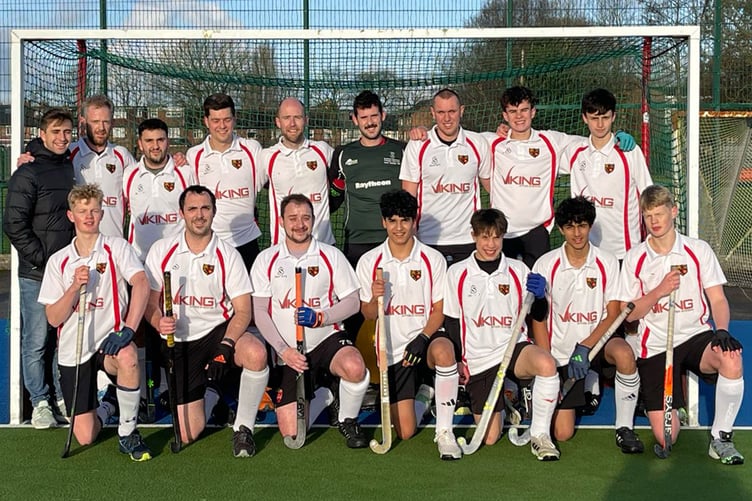 The Isle of Man B team that lost narrowly to West Bridgford in the EH Men's Tier Three KO Championships
