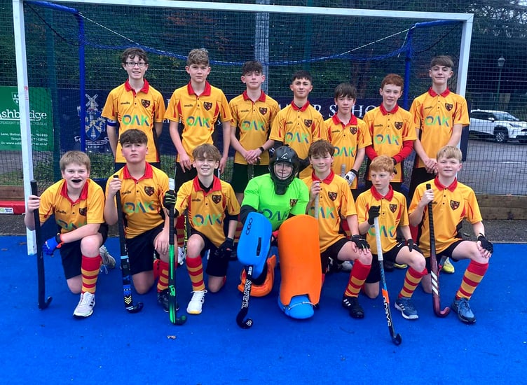 The Isle of Man under-14 boys team that defeated Preston in the second round of the EH Junior Championships Tier Two Under-14 Boys competition at the weekend