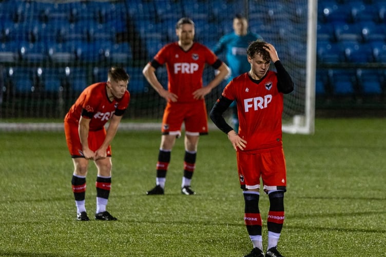 FC Isle of Man lost to Stockport Town at the Bowl on Saturday evening (Photo: Hannah McHugh)