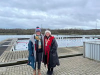 Carole medals at International Ice Swimming Association’s GB Champs