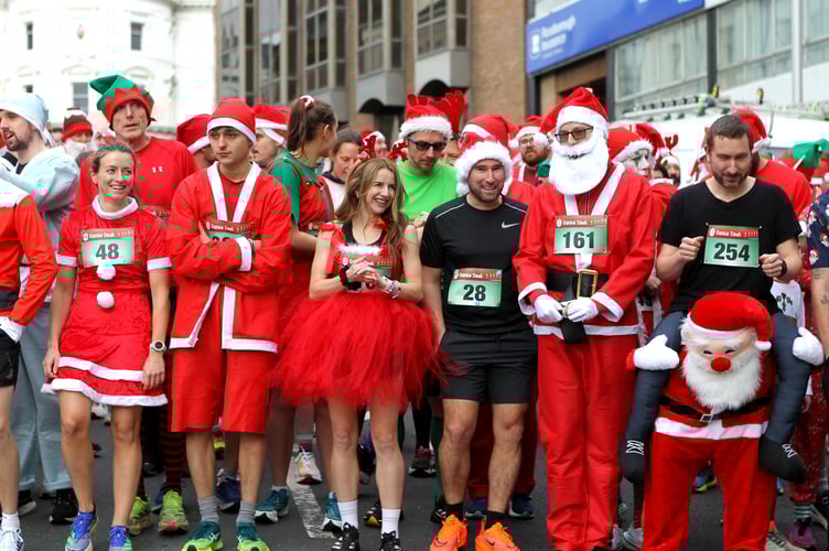 All smiles on the start line!