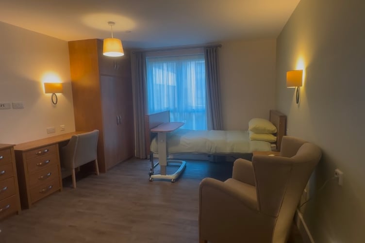 One of the bedrooms at Summerhill Views