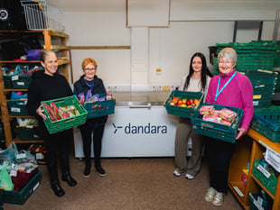 Dandara donates commercial freezer to Isle of Man Foodbank