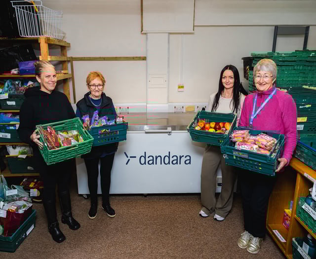 Dandara donates commercial freezer to Isle of Man Foodbank