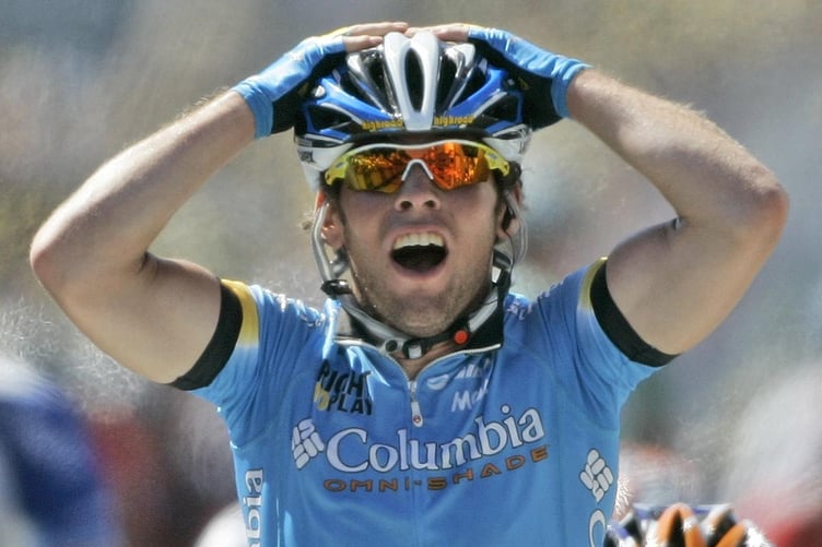 Cav's record-breaking run began with victory on the fifth stage of the 2008 edition of the Tour de France when he won in Chateauroux (Photo: AP Photo/Laurent Rebours)