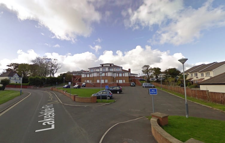 Police were called to police were called to Lakeside Road in Douglas, near to Cronk-y-Berry School on November 8 at 1.45pm (Photo: Google Maps)