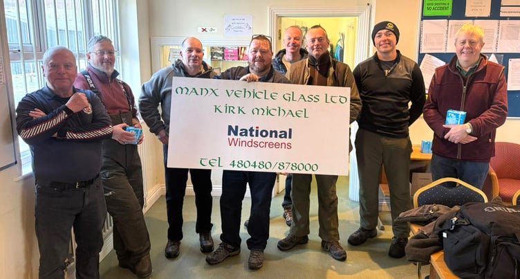 Competitors in the second round of the sportrap winter league at Ayre Clay Target Club's Blue Point range last weekend