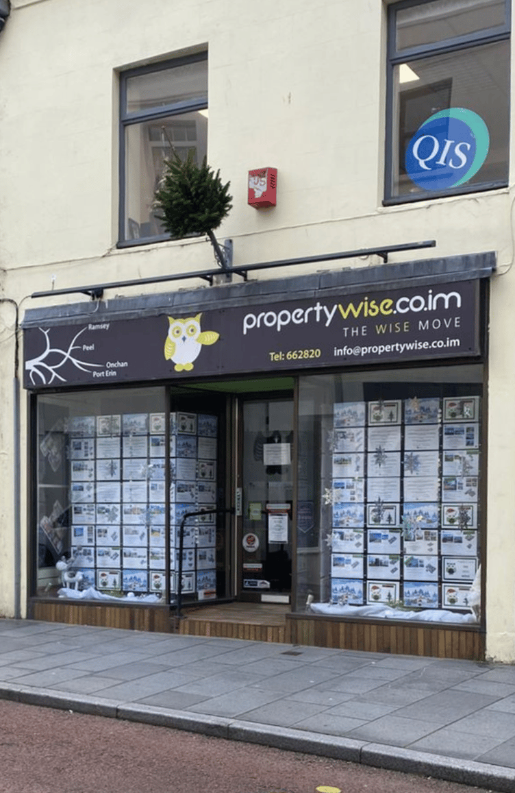 The Property Wise office in Parliament Street, Ramsey
