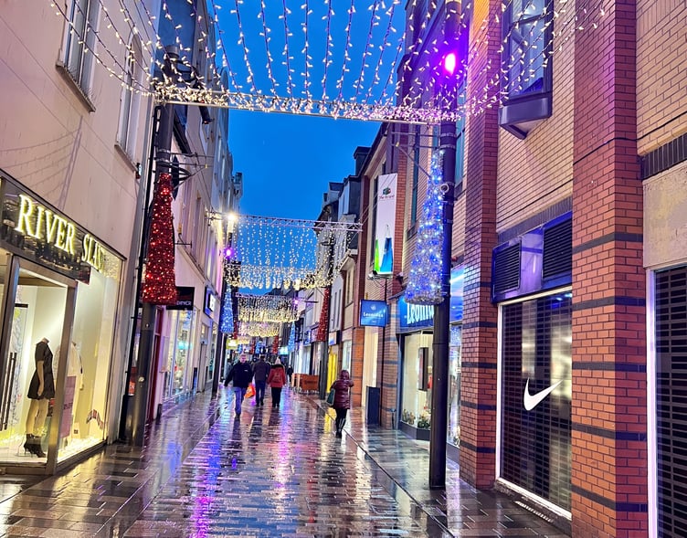 Strand Street in Douglas